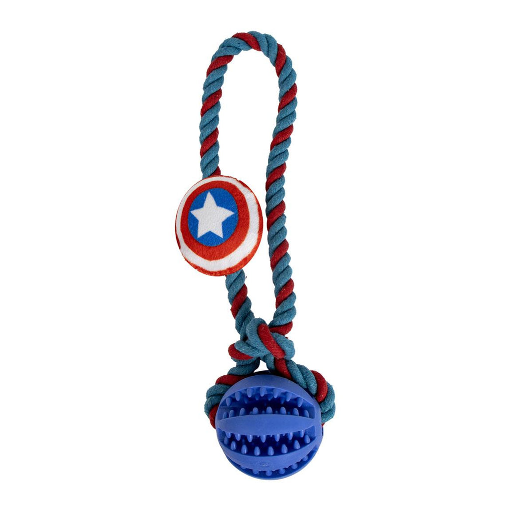 Juguete para perros - Cuerda Avengers Capitán América