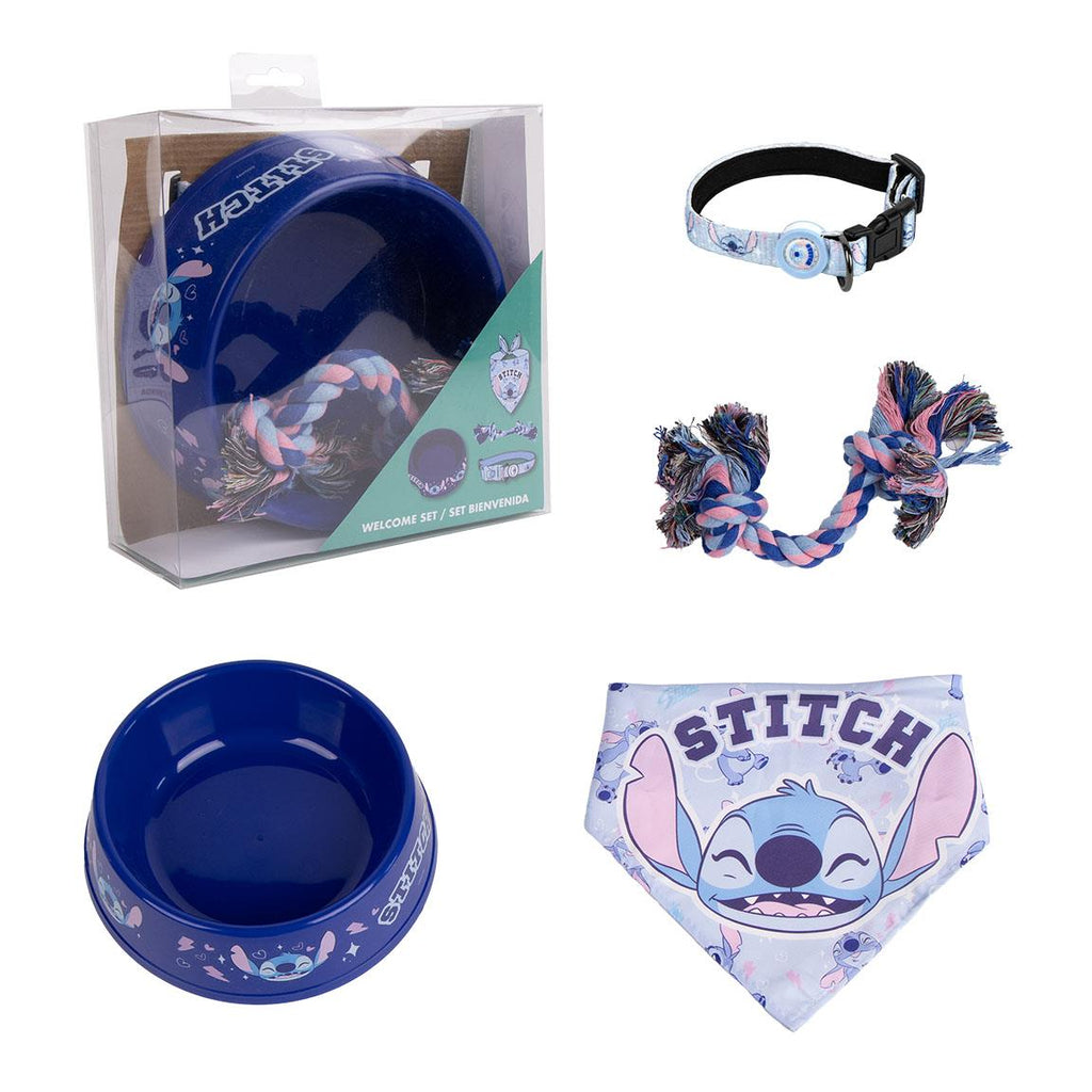 Set para mascotas Bienvenida - Stitch