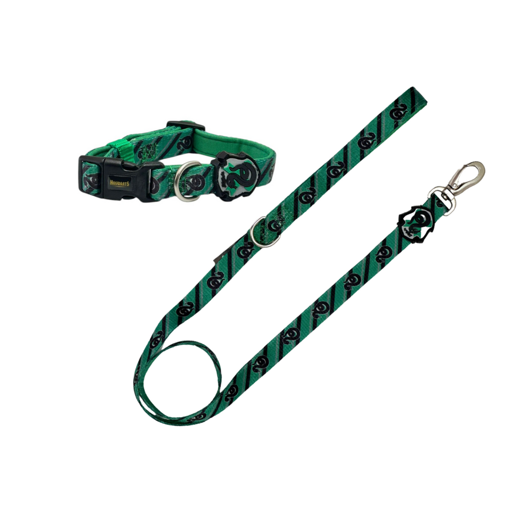 Pack Collar y Correa - Exclusivo Slytherin Harry Potter