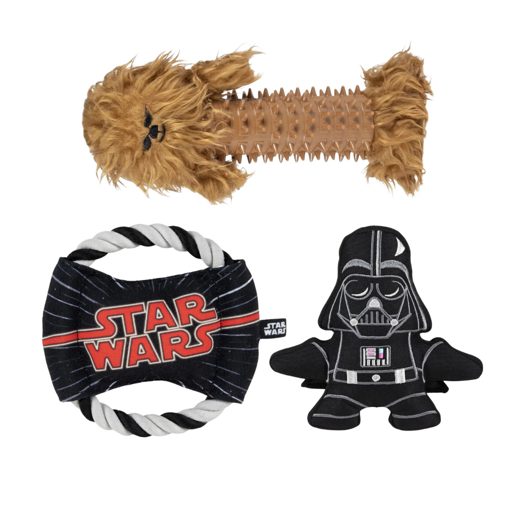 Pack Mordedor + Cuerda Dental + Juguete - Star Wars